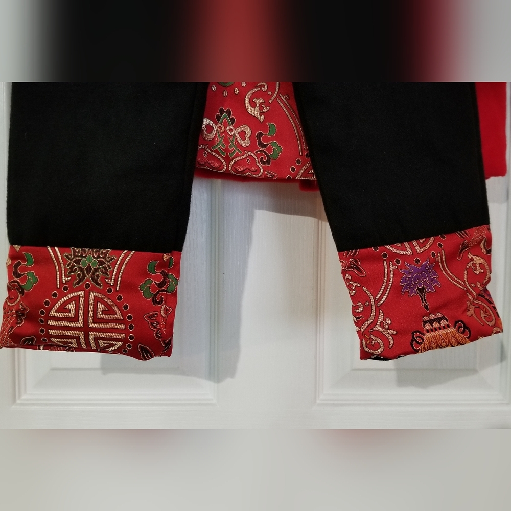 Boy's Winter Chinese Pisces Suit In Red NWT - Picture 2 of 12